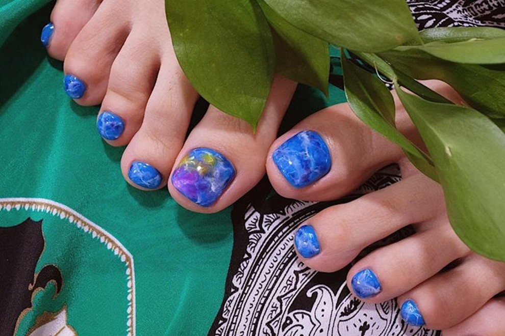 8. 10 Pedicure Nail Art Ideas for Summer - wide 6