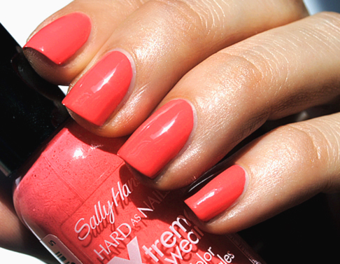 Sally Hansen Coral Reef Nail Color Swatch