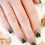 Feathered Manicure Nail Art Tutorial